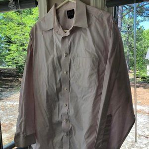 Jos A Bank - light pink button-up shirt